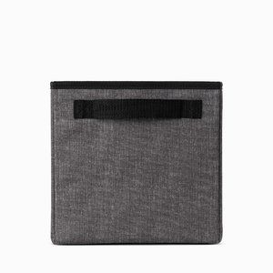 Thirty-One Your Way Mini Storage Cube - Charcoal Crosshatch